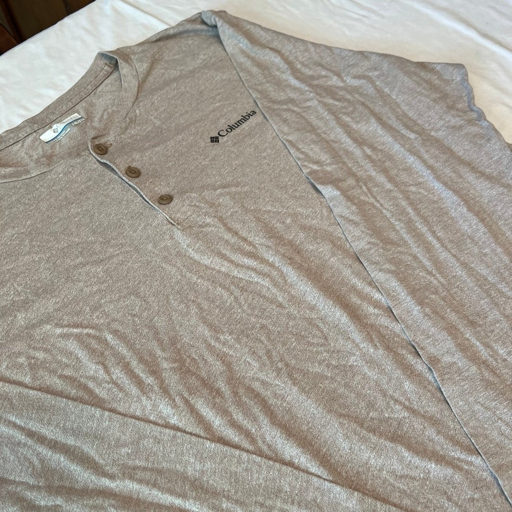 Columbia xxl Long Sleeve Henley Shirt (2602)